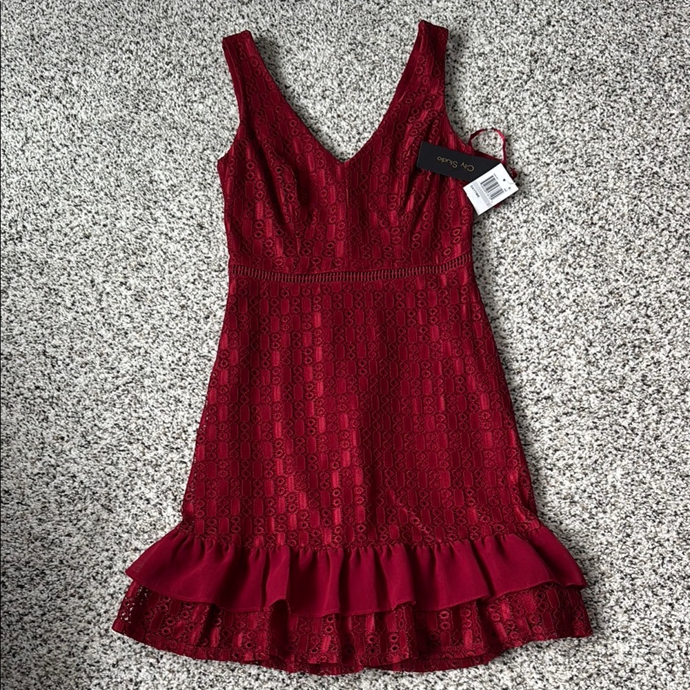 NWT city studio lace dress sz 0